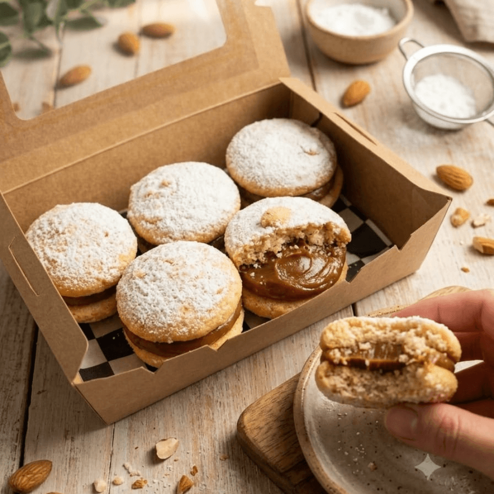 Empolvados Chilenos keto 5 unidades sin gluten y sin azúcar