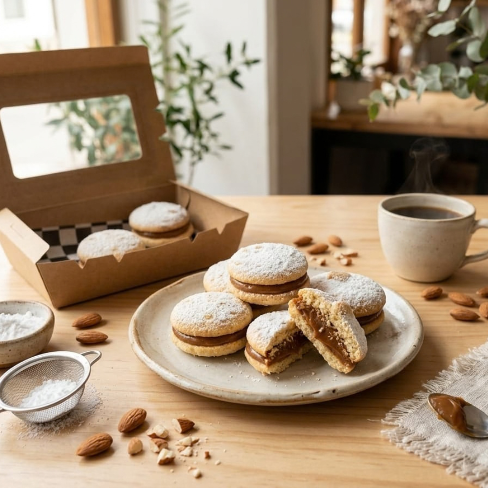 Empolvados Chilenos keto 5 unidades sin gluten y sin azúcar