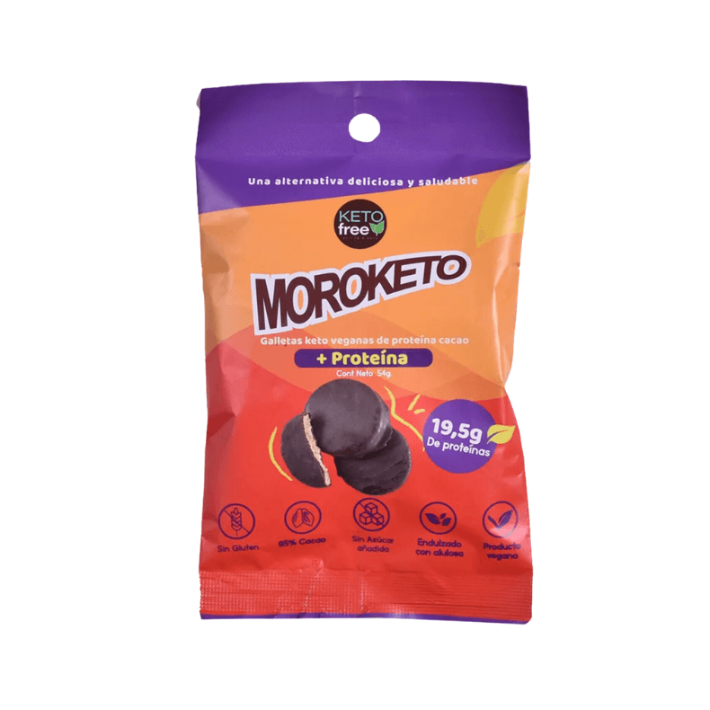 Galleta keto con proteína moroketo 54 g