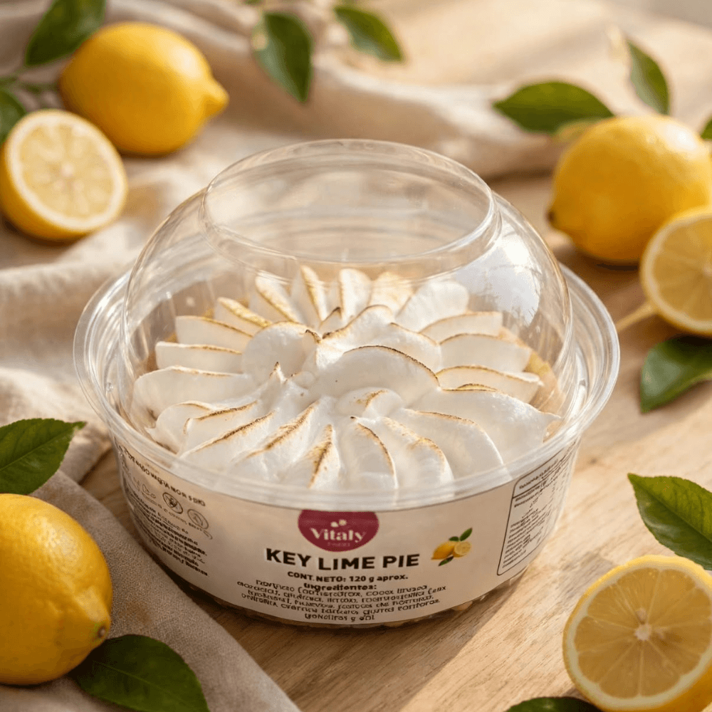 Key lime pie sin azúcar  120 g