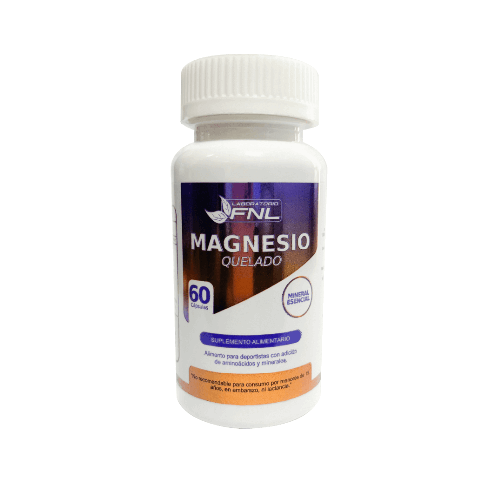 Magnesio quelado 60 capsulas