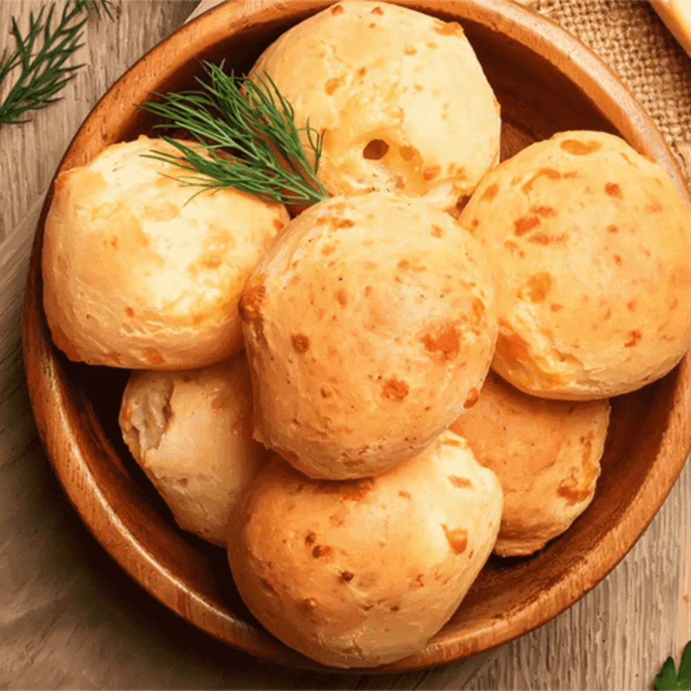 Pan de queso y tapioca sin gluten 8 unidades 400 g
