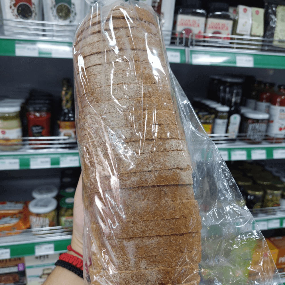 Pan de molde con masa madre y trigo sarraceno