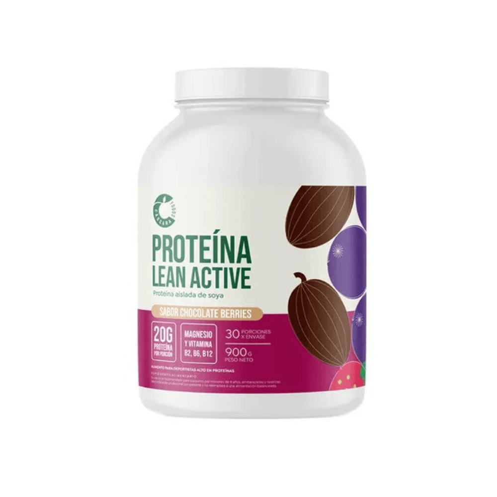 Proteina lean active sabor chocolate berries 900 g