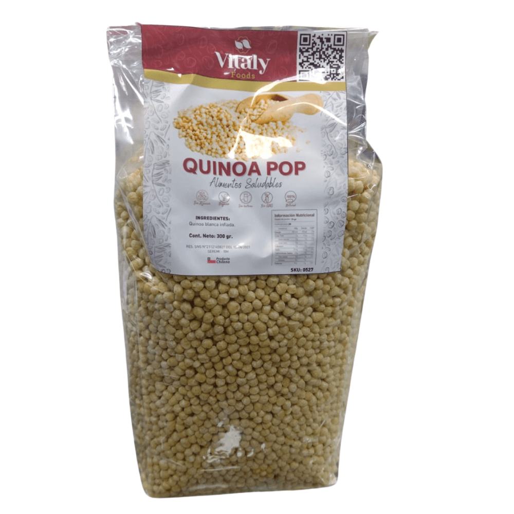 Quinoa pop inflada natural