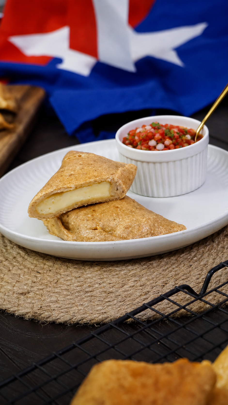 Empanada de Queso Sin Gluten | Keto-Friendly