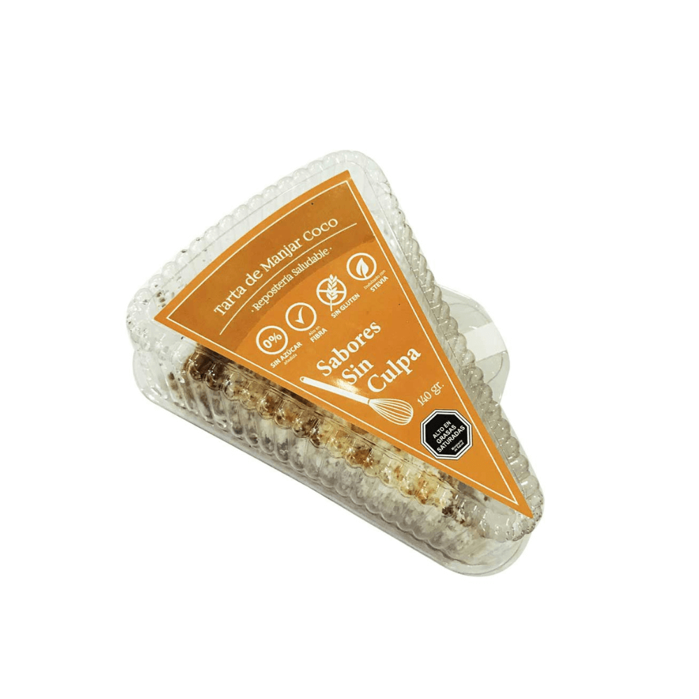 Tarta de manjar y coco 140 g