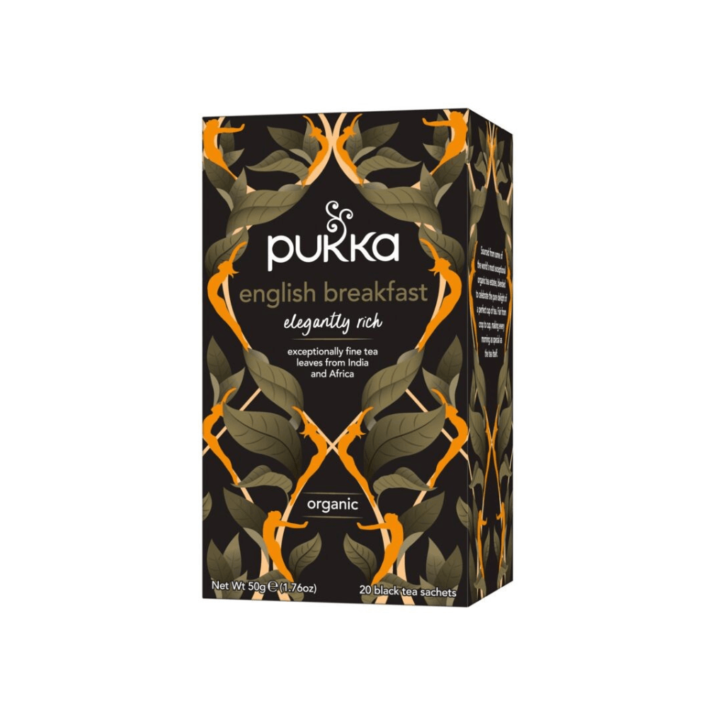 Te pukka te negro english breakfast organic 20 sachets