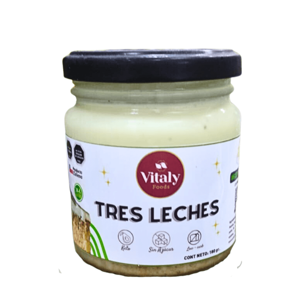 Tres leches keto sin azúcar