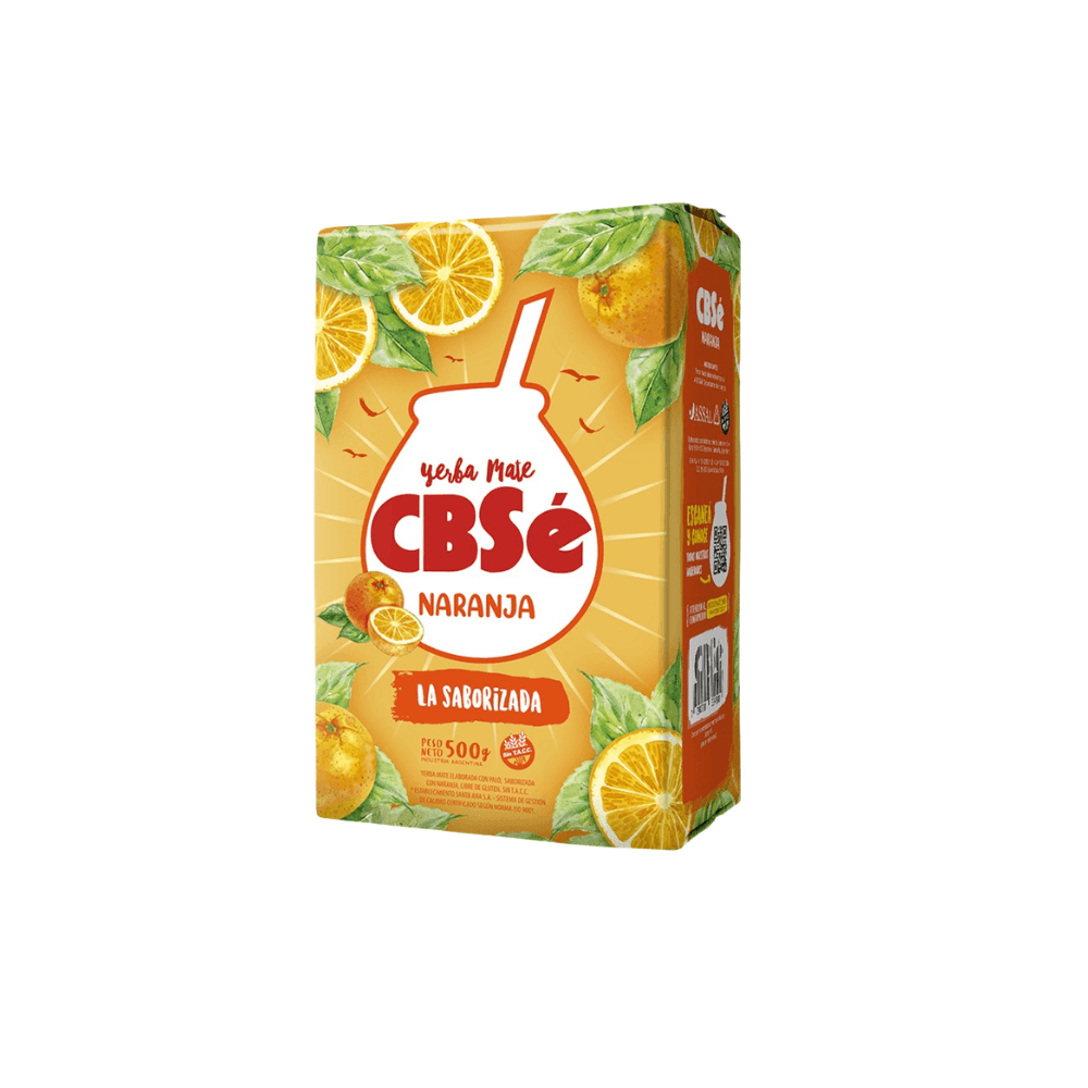 Yerba Mate sabor naranja 500g