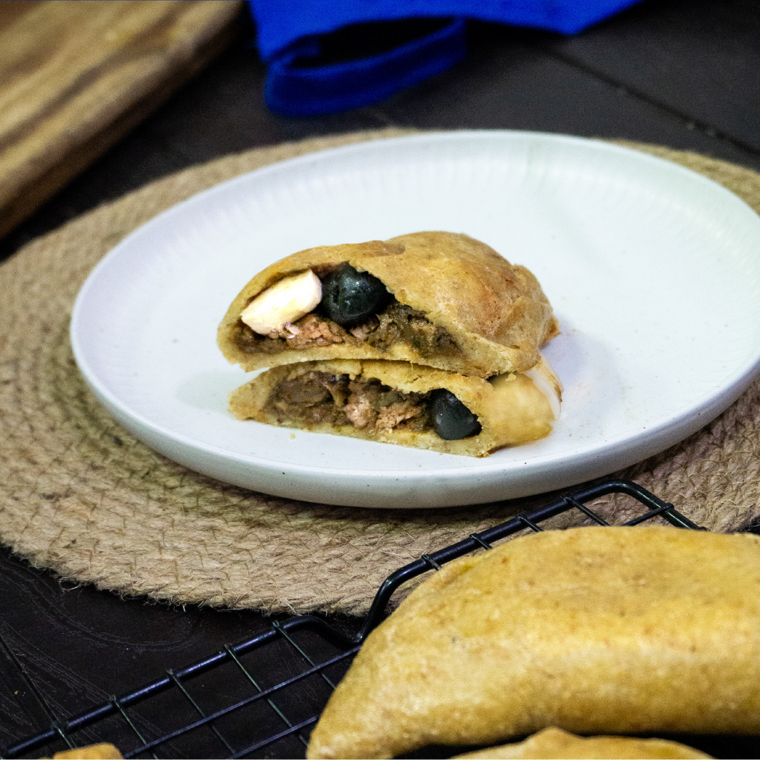 Empanada de pino (carne picada) dieciochera, (keto, sin gluten y sin lactosa) 150 g 1 unidad