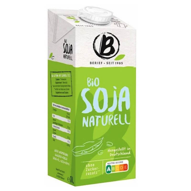 Bebida vegetal de soya sin azúcar 1 L