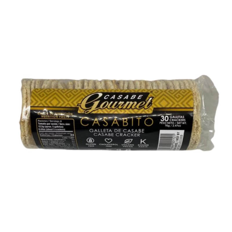 Galleta de casabe 30 unidades 70 g