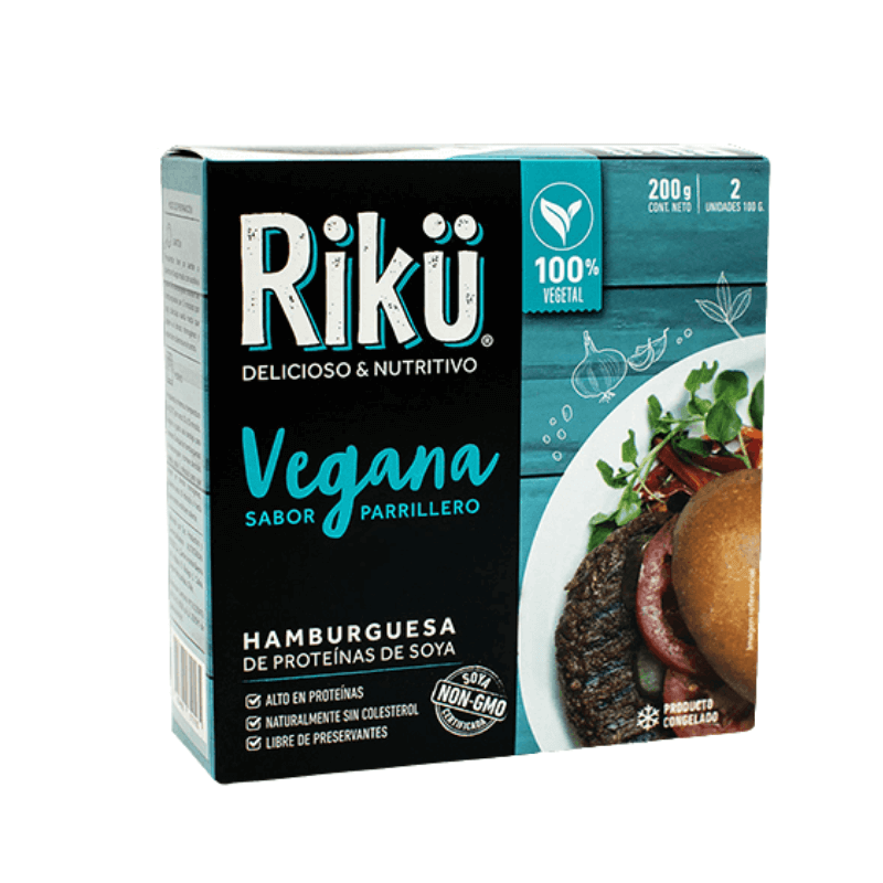 Hamburguesa vegana 2 uds 200 g
